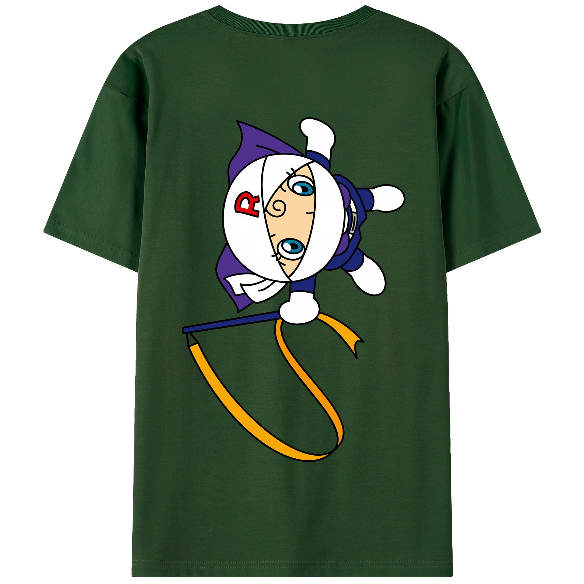 （画像用） アンパンマン Anpanman 綿100％半袖Tシャツ（背面プリント）